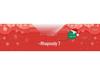 Red Festive Double-Sided Christmas Sofa Cover Towel for Holiday Home Decor