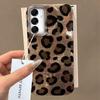 Retro Leopard Vortex Pattern Phone Case for Samsung Galaxy A16 A55 A07 A17 A56 A36 A26 A53 A06 A14 A24 A34 A54 A15 A12 Cover