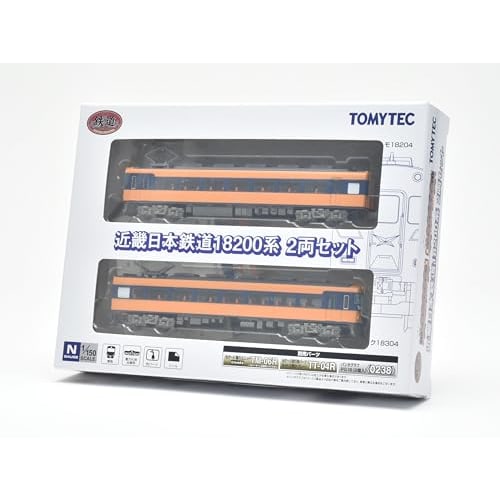 TOMYTEC Railway Collection Tetsuro Kintetsu Railway 18200 Series 2-Car Set