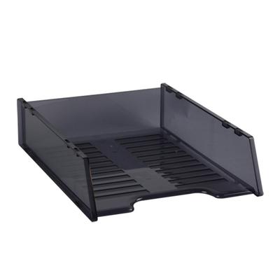 Тонированный лоток для документов Italplast Multifit (серый)