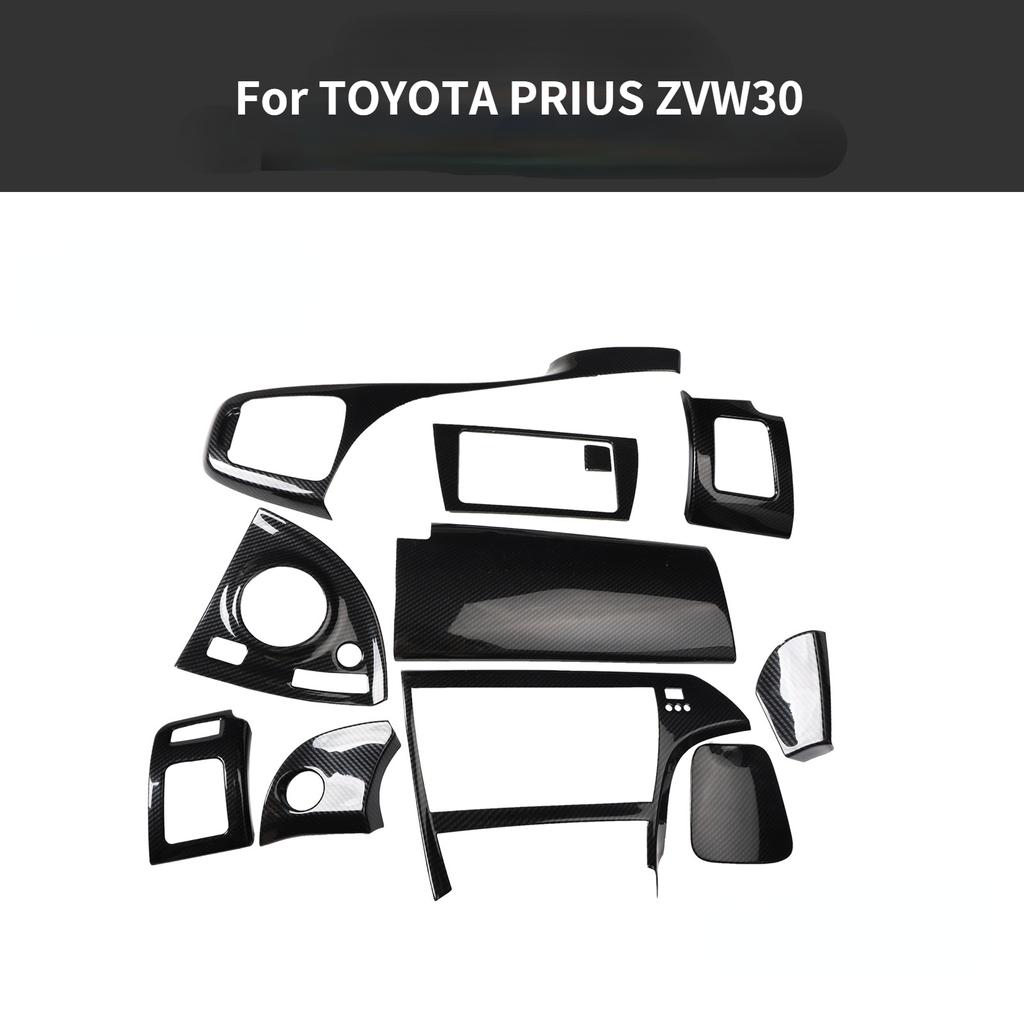 Для TOYOTA PRIUS ZVW30 Prius 30 Аксессуары Украшения салона автомобиля Центральная консоль Рулевое колесо Окна Панель управления Наклейки
