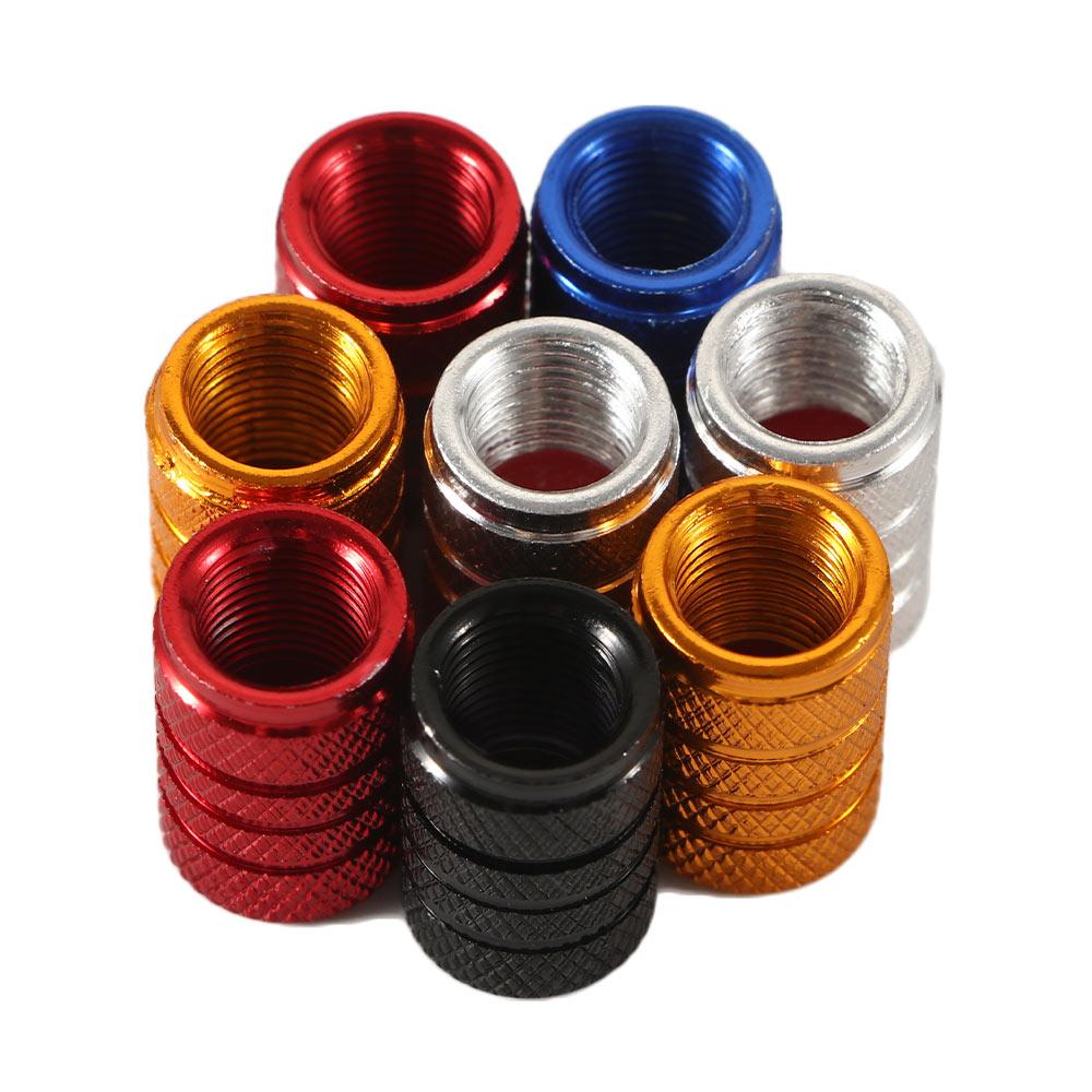 4pcs Car Bike Accessories Tube Bicycle Valve Caps Valve Cover Tyre Air Caps Car Wheel Tire Valves