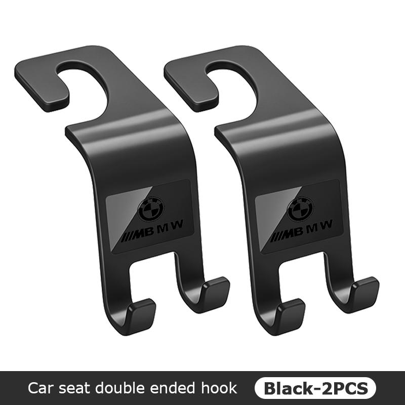 Car Seat Back Dual Head Hook Multifunctional Holder Hooks For BMW X1 X3 E39 E46 E30 E36 E87 E60 E90 F26 G02 E70 F15 E53 G05 E71 fy2