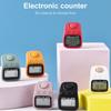 Ручной счетчик 6-значный счетчик пальцев Кликеры Перезаряжаемый счетчик кругов Ручной счетчик кликов