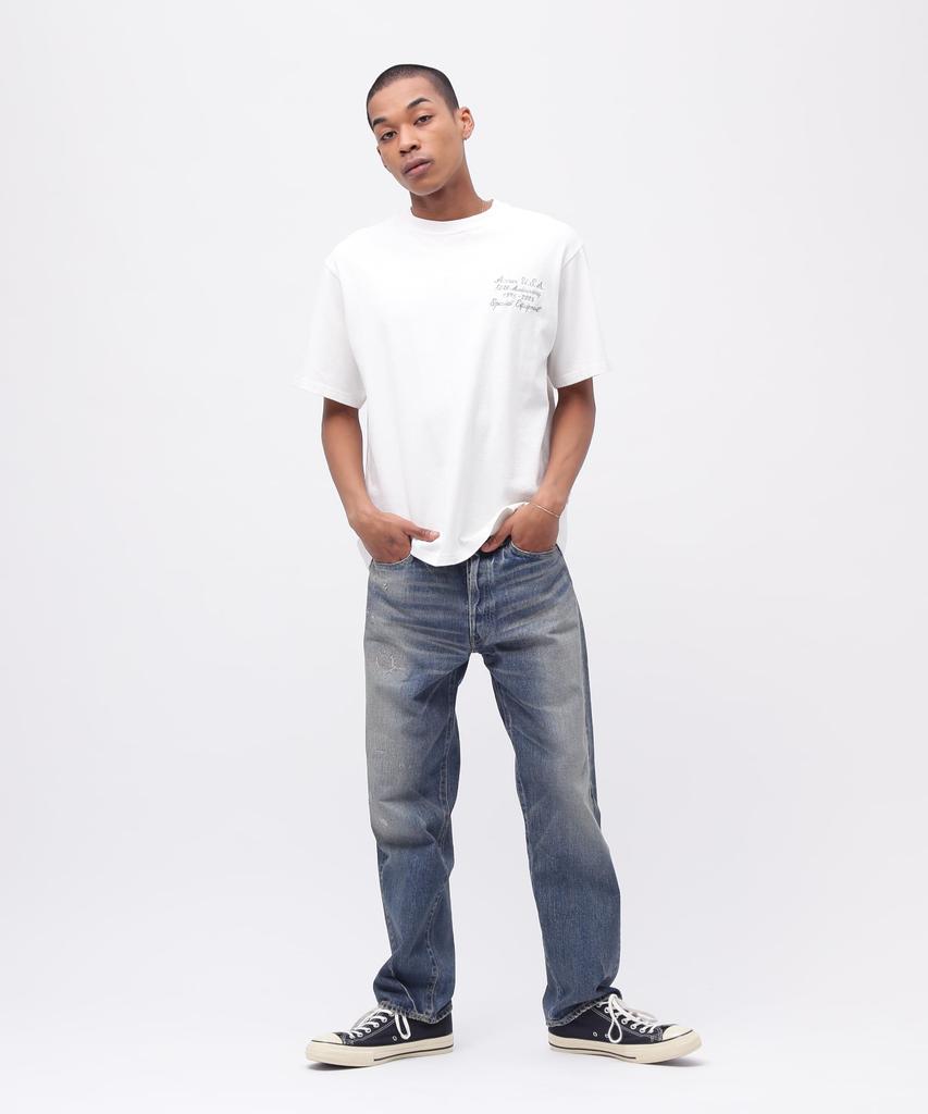 Юбилейная футболка-поло Avirex с кожаными нашивками, мужская, M, 030, белая, 783-5134013