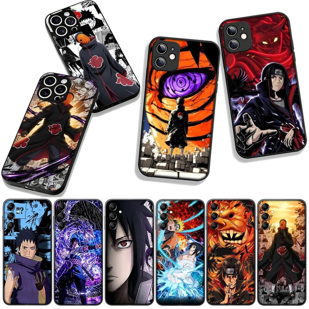 Itachi Tobi Narutos Obito Uchiha Sasuke Cover for Apple iPhone 17 16 11 Pro XS Max XR 6 7 8 Plus 16E SE 2020 Air 5 SE2 Case