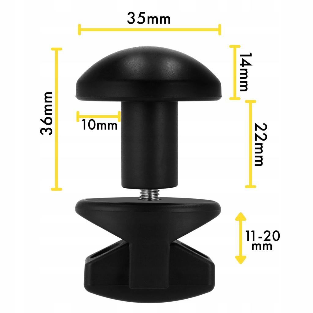 Hangers for the PARIS Black bathroom radiator, set of 2