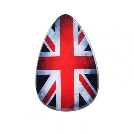 Автомобильная эпоксидная наклейка 3D Union Jack Dashboard AC Vent Outlet Decal для Mini Cooper S Clubman F54 F55 F56 Interior