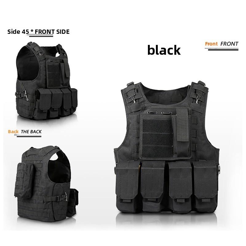 Childrens Camouflage Tactical Vest With Waterproof Coating For Outdoor Play And Camping