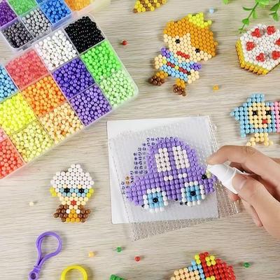 Светящиеся бусины-водный туман DIY Пазл-игрушка для творческих девочек