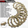 Fits for Yamaha XVS950 XVS950A XVS950C XVS950CR XVS950XR Clutch Friction Disc Plate OEM: BDT-W001M-00 341-16321-20 5JW-16321-10