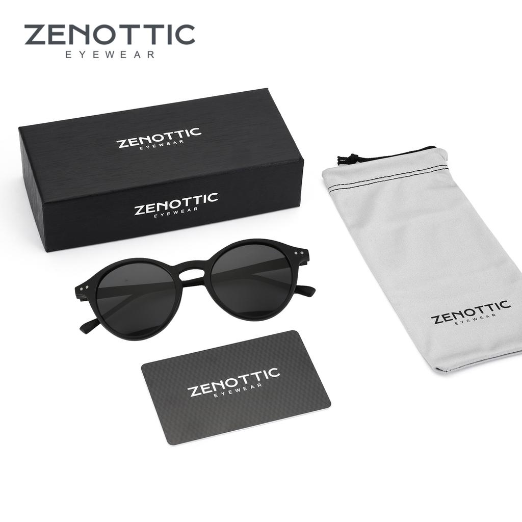 ZENOTTIC Ретро Круглые Желтые Солнцезащитные Очки Ночного Видения Мужские Женские Очки Очки UV400 Солнцезащитные Очки Водительские Очки Ночного Вождения
