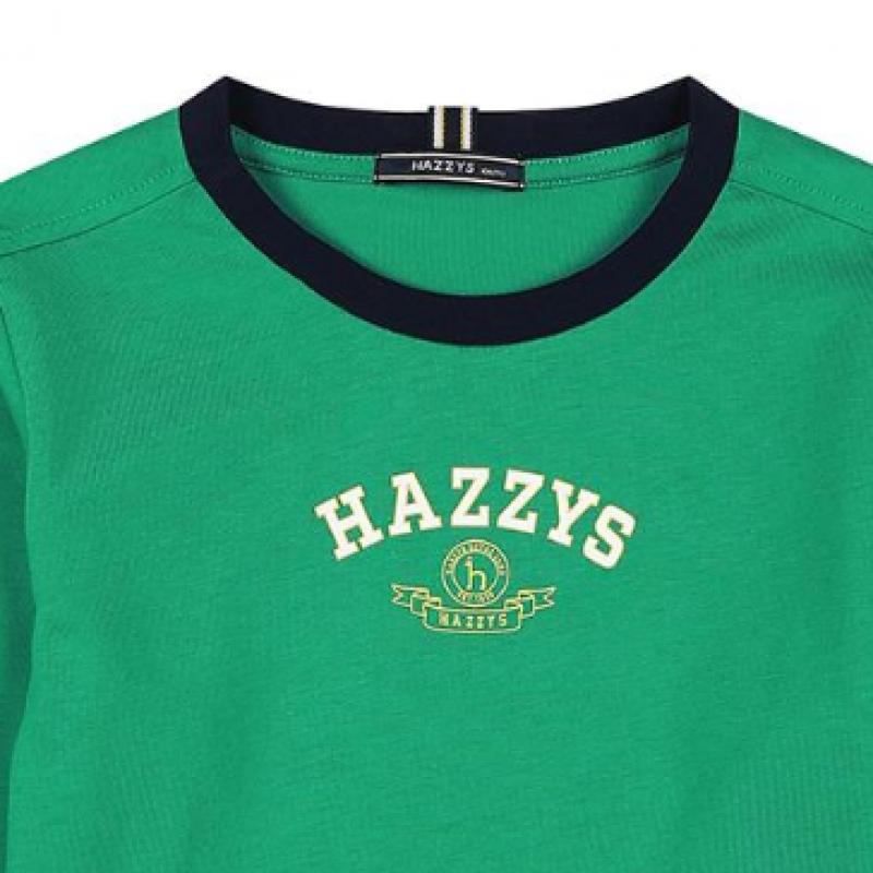 [hedges Kids] Футболка Earth ORGANIC R Neck зеленая hus02TR03m Gn 