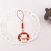 Anti-drop Fortune Cat Keychain Mobile Phone Straps Lucky Cat Phone Pendant Mobile Phone Lanyard