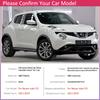 Для Nissan Juke F15 MK1 2011 2012 2013 2014 2015 2016 2017 2018 Комплект наклеек на ручки дверей из углеродного волокна Автомобильные аксессуары