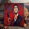 1PC Scarface: Urban Art Flannel Blanket Gift, Suitable for Both Men And Women, Soft Ideal for Beds And Sofa, Birthday Or Christmas Gift