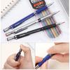 Многоцветный гладкий автоматический карандаш для рисования, механический карандаш, сменный стержень