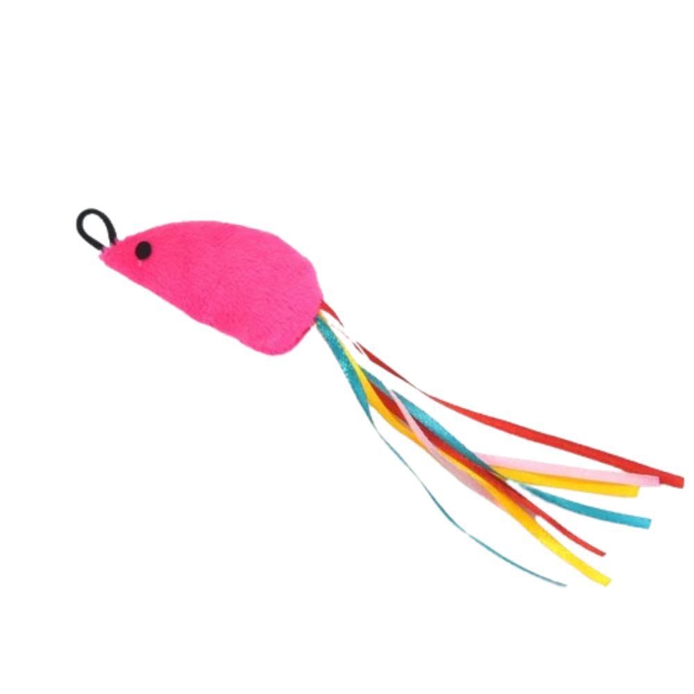 1.8m Cat Teaser Stick Four-section Catcher Toy Cat Interactive Stick Fishing Rod Telescopic Fishing Pole Wand Pet Supplies