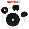 10Pcs Tree Mulch Rings for Weed Control Degradable 24" Weed Barrier Fabric
