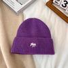 2025 новая осенне-зимняя универсальная теплая шапка с большой окружностью головы, утолщенная шерстяная шапка, показывающая лицо, маленькая вязаная шапка