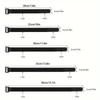 Buckle Hook & Loop Straps: Non-Elastic Multi-Functional Ties for Bicycle, Data Cable, and Storage Solutions