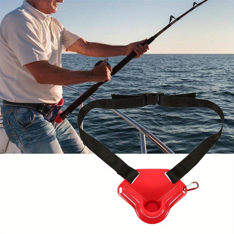 1PC Multi-functional Sea Fishing Auxiliary Belt Portable Fishing Waist Rod Stand Wearing Equipment
