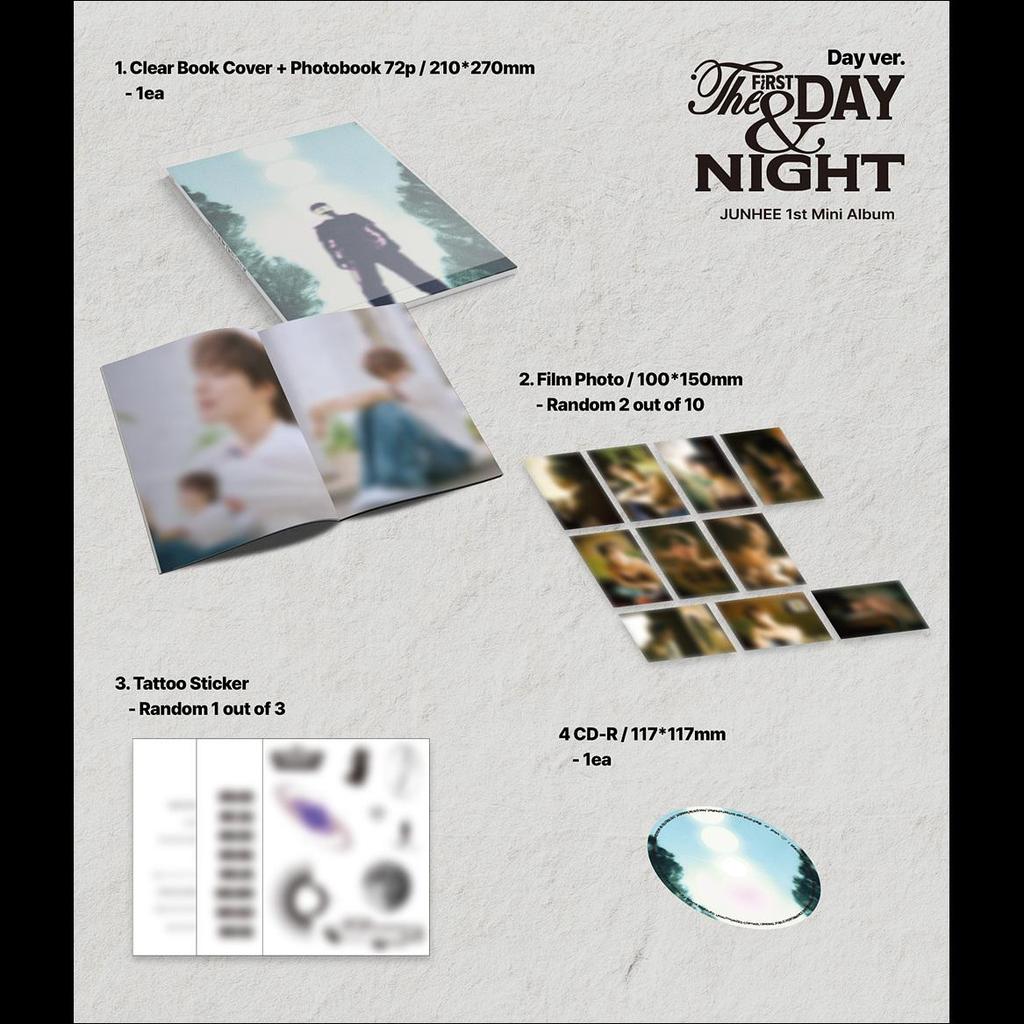 ЧЖУНХИ (ТУЗ) [Первый день и ночь] 1-й мини-альбом (День Вер.  Ночная версия.)