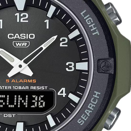 Casio Коллекция Tough Solar Хаки Часы AQ-S820W-3BJF Мужские