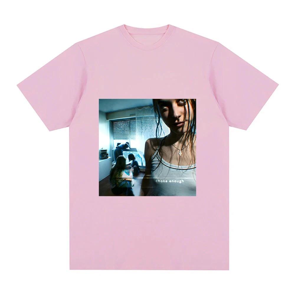Oklou TShirt Choke Enough Album Graphic Printing Clothing 100cotton Comfortable Oneck Tshirts WomenUnisex Short Sleeve Tees