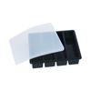 Long Ice Cube Tray 4 Grids Reusable Silicone Ice Cube Mold BPA Free Ice Maker Food Grade Silicone Ice Cubes Mould Manufacturers