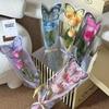 10PCS Package Supplies Flower Packaging Bag Transparent Bouquet Packing Material Wedding