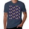 horn on dark violet TShirt Basic Simple Casual Short Sleeve Tee