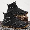 Men Tactical Boots with Straps 2025 Autumn Combat Training Straps Outdoor Hiking Breathable Shoes Multifunctional Motorcycle