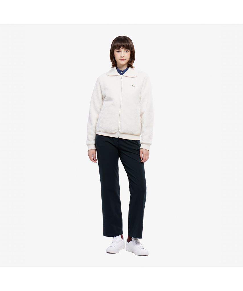 LACOSTE Женские прямые фланелевые укороченные брюки Hf671E-55N Yzp