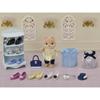 Sylvanian Families Town Fashion Coordination Set Stylish Shoe Collection Toy Dollhouse for Ages 3 and Up