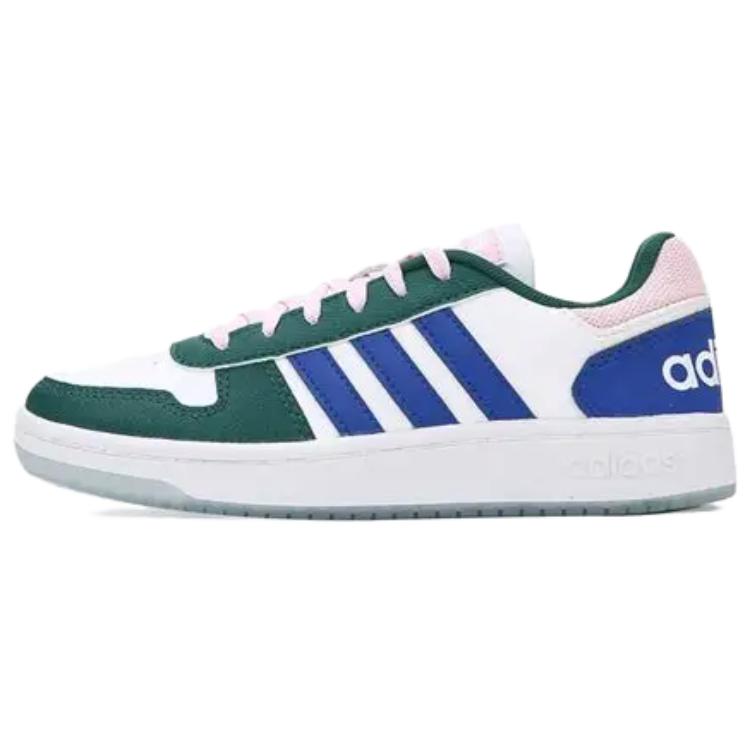 adidas Кроссовки Hoops 2.0 'White Green' Женские GW3368