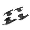 Cars Accessories Door Handle Cover  For Toyota RAV4 - Carbon Fiber Silver Car Decoration Styling Upgrade Modify A Car