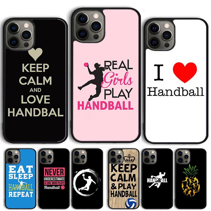 Handball Sport Phone Case For iPhone 17 Air 14 15 16 13 12 Cover For Apple 14 15 16 Pro Max 6S Plus Coque