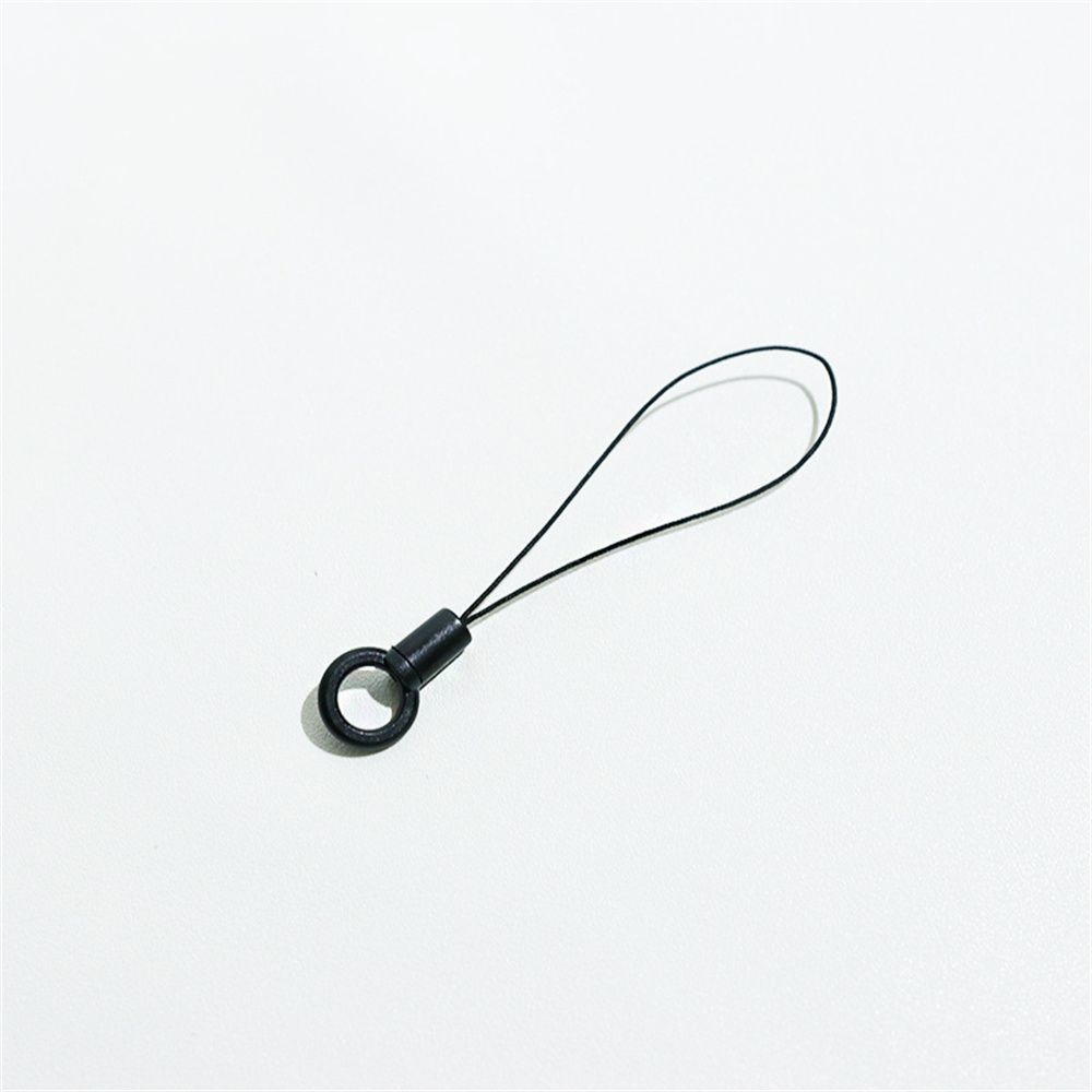 Badge Lanyard ID Cards Keyring Key Chain Holder Phone Black Rope Mobile Phone Straps Phone Lanyard
