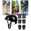 7 шт./компл. детский защитный комплект для катания на роликах, скейтборде, велосипеде, самокате, регулируемый