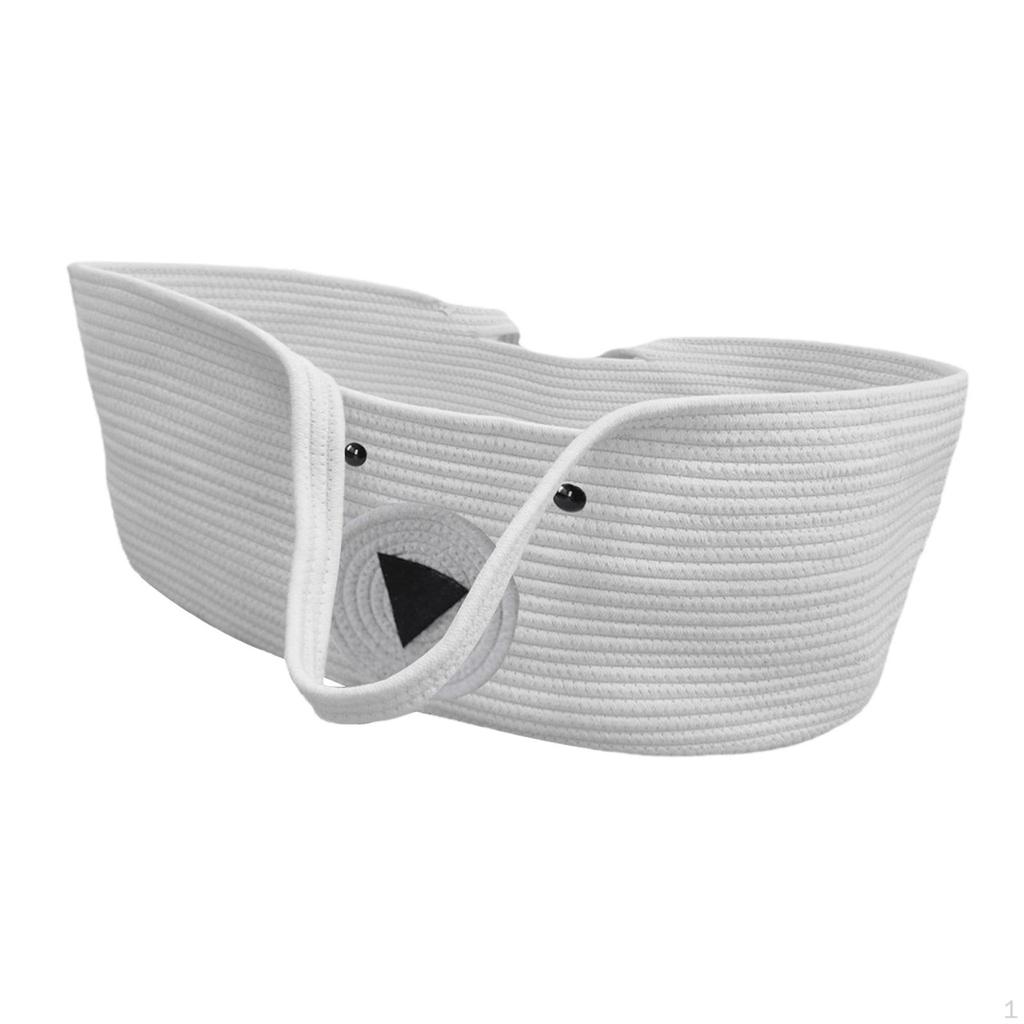 Корзина для пеленания для новорожденных, кроватка для путешествий, которая должна быть у родителей белого цвета