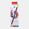 Colored Pencils - BRUYNZEEL - 6 Bruynzeel Express - Neon - Soft Lead - For Children