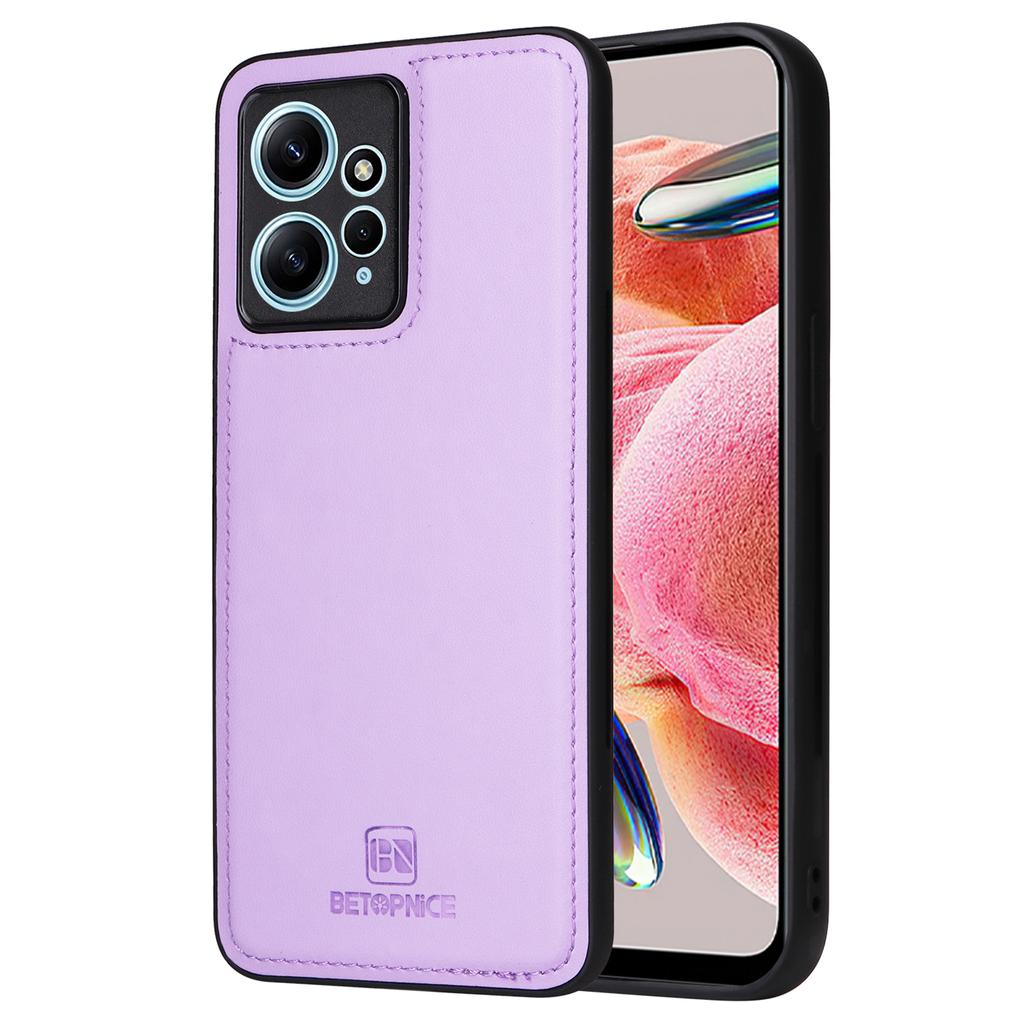Магнитный чехол для Xiaomi Redmi Note 12 4G, съемный чехол-книжка из ПУ кожи BETOPNICE со шнурком