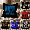 Чехол для подушки Rock Band U-U2, Многоцелевой чехол для подушки для дома и автомобиля - Двусторонний, Мягкий и прочный для ежедневного использования
