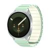 Two Color Magnetic Silicone Band Compatible with Samsung Galaxy Watch9 Watch8 40/44mm Watch 8 Classic 46mm Sport Wrist Bracelet
