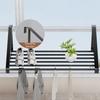 Large Capacity Clothes Drying Rack Wall Mounted Shoe Rack Iron Shoe Drying Rack  for Balcony