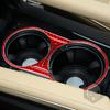 Для Benz M-класс W164 2005-2011 Углеродное волокно Автомобильные аксессуары Разделитель подстаканника Рамка Декоративные полоски Интерьер Декоративная наклейка