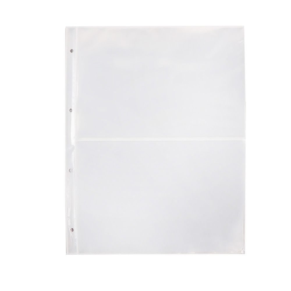 Несколько карманов A4 Kpop фотокарточка переплет прозрачный DIY фотоальбом сменные страницы 4 отверстия 4 кольца PP фотокарточка держатель