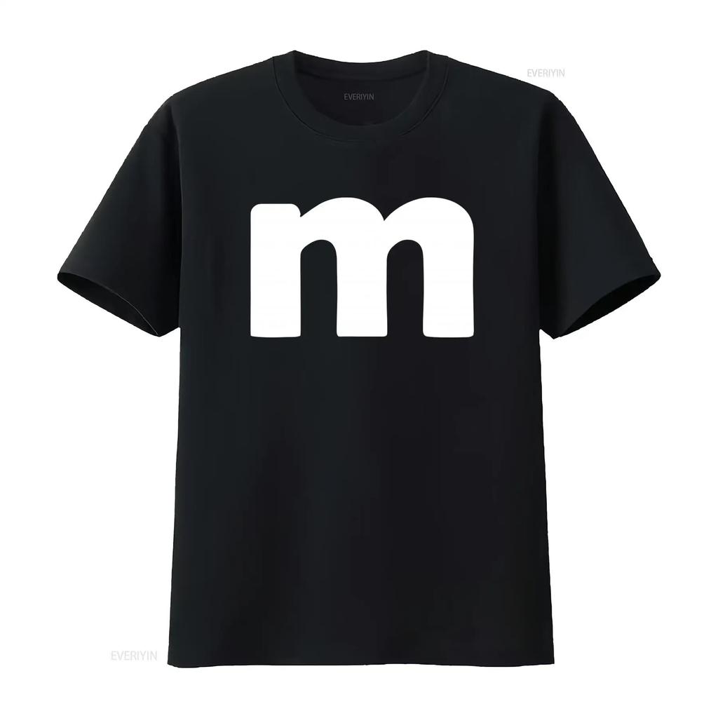M CANDY Halloween Costume Funny Group Party Cute Kids Toddler T shirt vintage Washed Comfortable homme Versatile