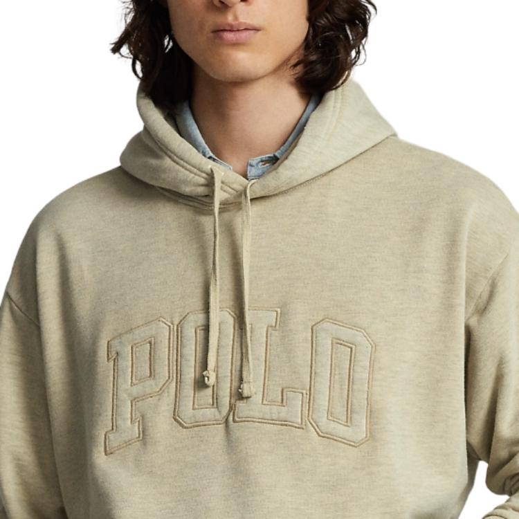Мужская толстовка флис с капюшоном и длинным рукавом с вышивкой логотипа Polo Ralph Lauren FW25 MNPOKNI16822494-270
